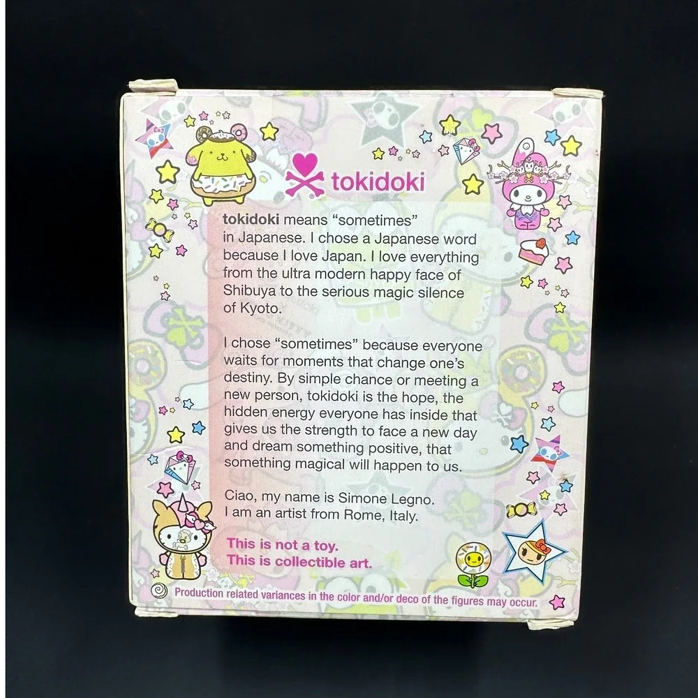 Tokidoki Hello Kitty and Friends Vinyl Figure Yellow Unicorno Outfit 2022